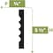 Ekena Millwork SM5806 - 5 1/2"H x 3/4"D x 144"L Casing Flexible Moulding CASFSM5806X144 - alternate 2